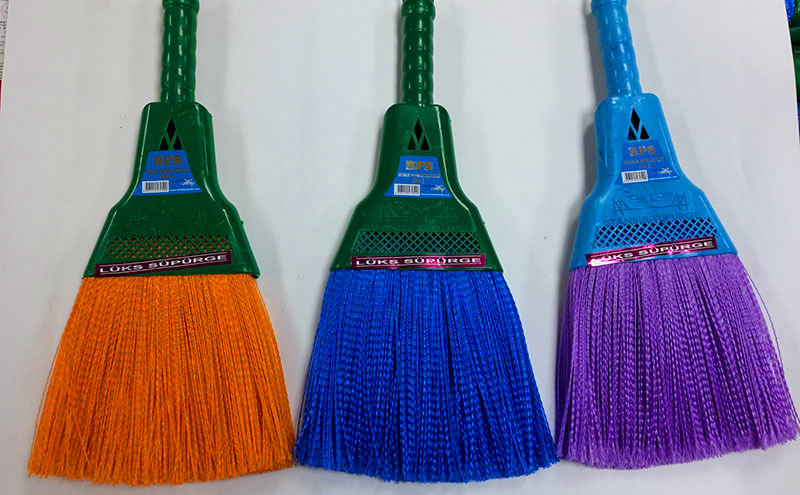 Contemporary broom made of PVC