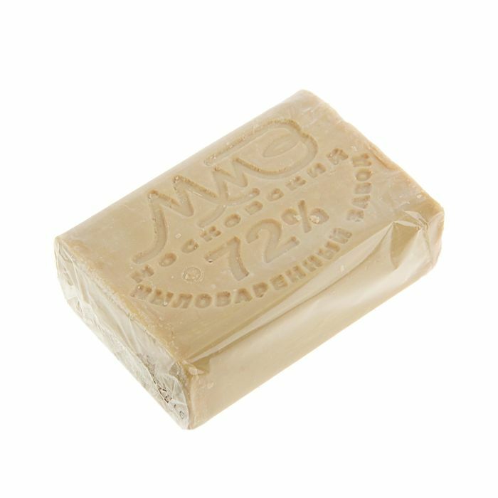 סבון כביסה GOST-30266-95 72%, ארוז, 200 גרם