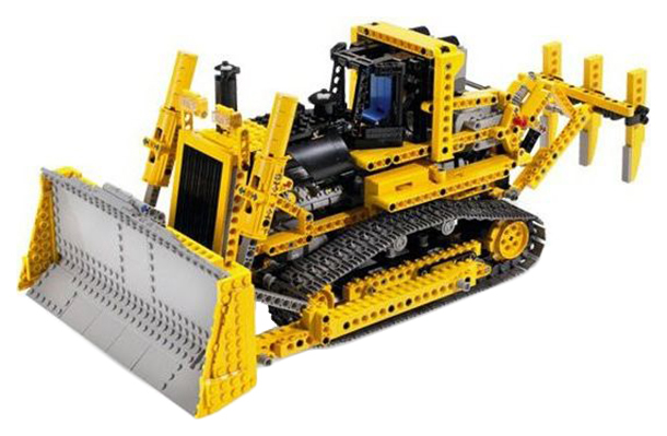 Lepin Technics elektrisk bulldozer