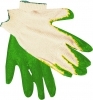 Pletené poliate rukavice