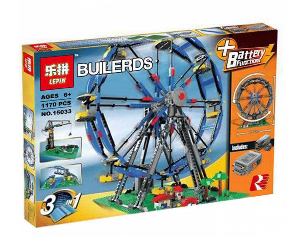 Construction set LEPIN Creators 15033 Ferris wheel 3 in 1