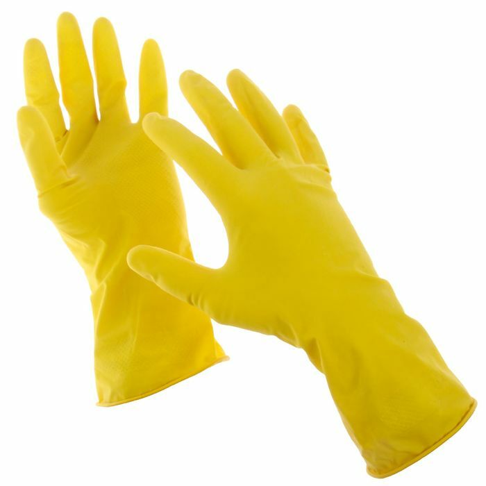 Gospodinjske rokavice, univerzalno ročno delo, velikost L