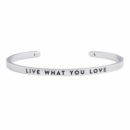 BNGL armband LIVE WHAT YOU LOVE BNGL