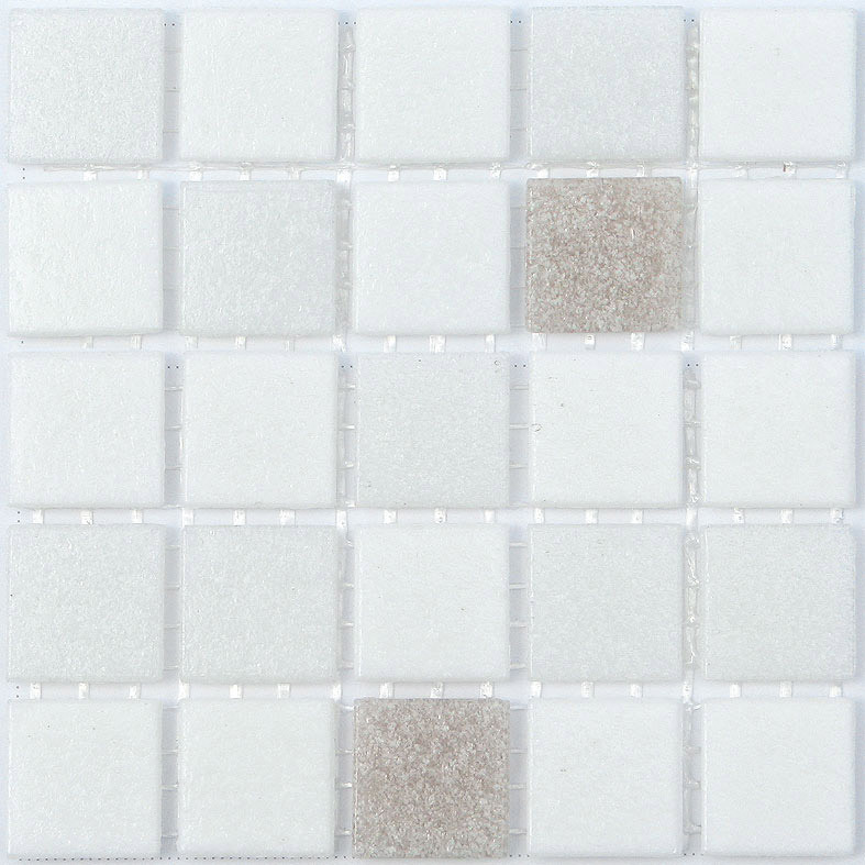 Mozaika Caramelle Mozaika Sabbia Perla (2x2) na papieri 32,7x32,7