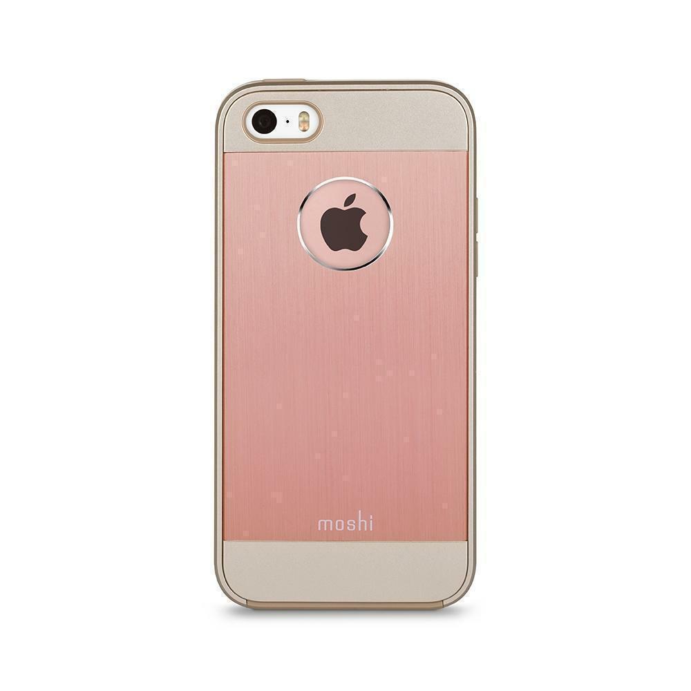 Moshi iGlaze Cover voor Apple iPhone SE/5S/5 (Roze)