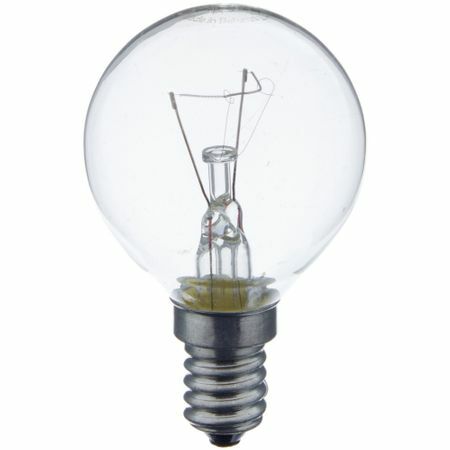 Žiarovka Osram ball E14 40W transparentné svetlo teplá biela