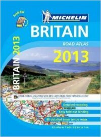 Michelin Suurbritannia maanteeatlas 2013