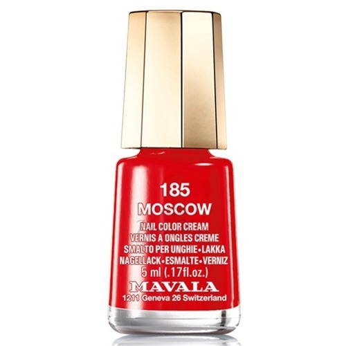 Esmalte vermelho MAVALA NAIL COLOR CREAM 185 MOSCOW