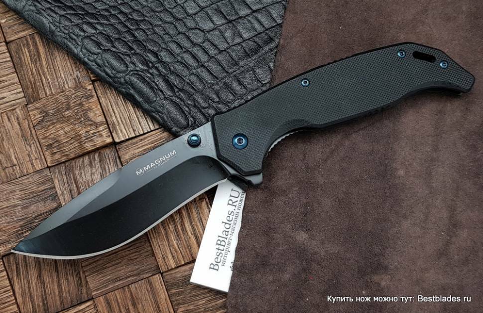 Boker Magnum Mavi Gece bıçağı 01RY714