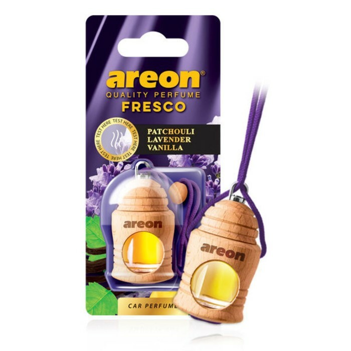 „Areon“ freskos veidrodinis aromatas, butelis, pačiulis-levanda-vanilė