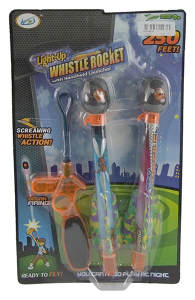 Play set Junfa Whitle Rocket Rockets with mechanical launcher