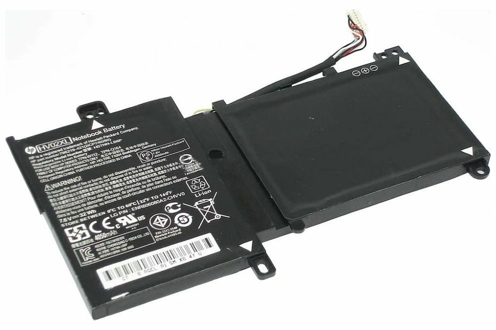 Batterie pour ordinateur portable HP Pavilion série 11-k (7,6 V 4000 mAh) PN: HV02XL