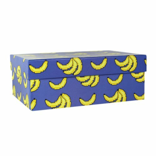 Caja de regalo # y # quot; Plátanos # y # '', 21 x 14 x 8 cm