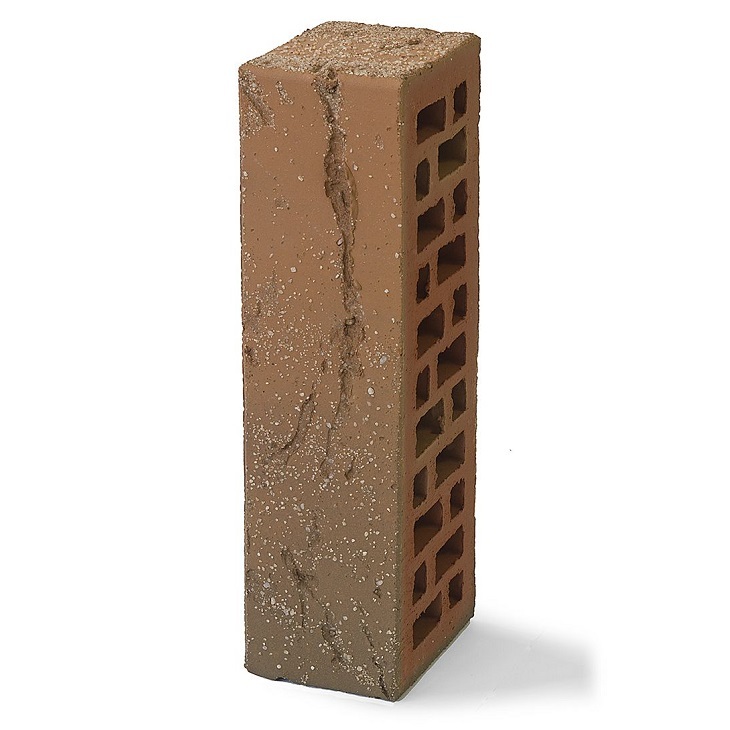 Brique de parement Braer Bavaroise maçonnerie écorce de chêne avec sable 0,7 NF ​​250x85x65 mm
