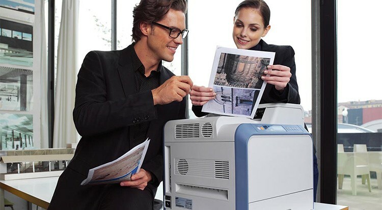 Et moderne kontor er vanskelig å forestille seg uten trykkemaskiner