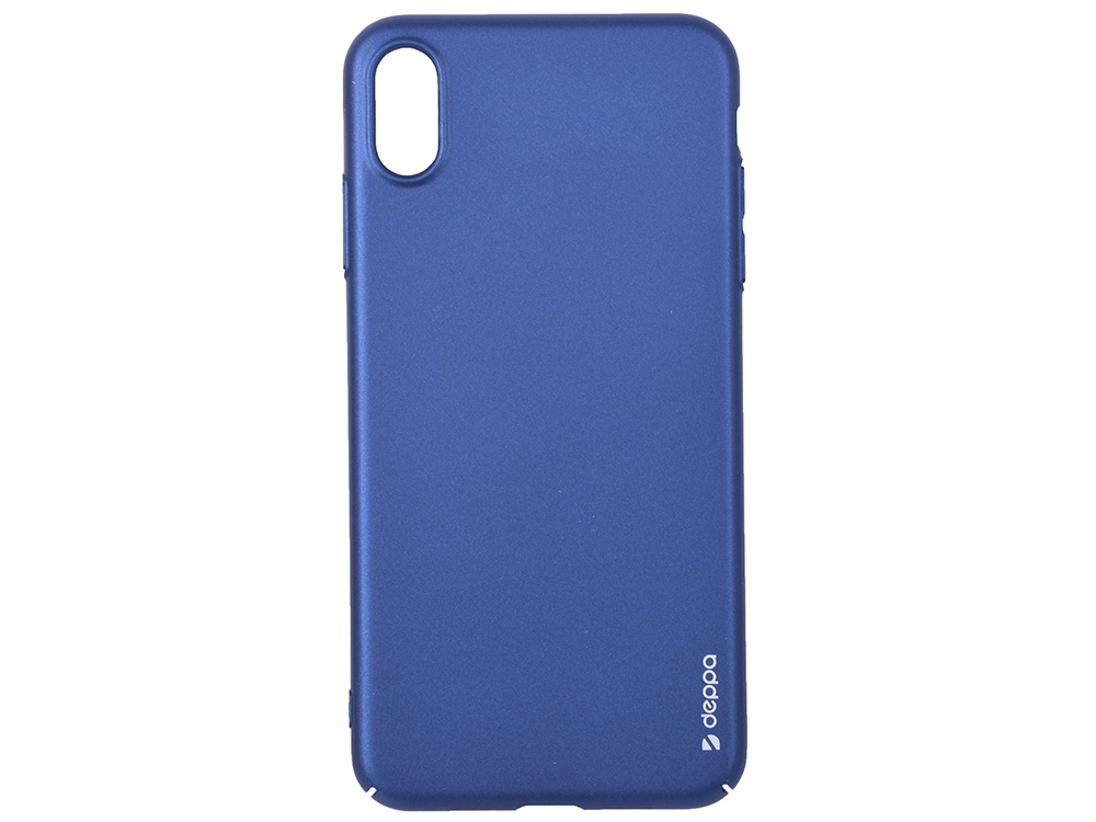 Deppa Air Case für Apple iPhone XS Max, blau
