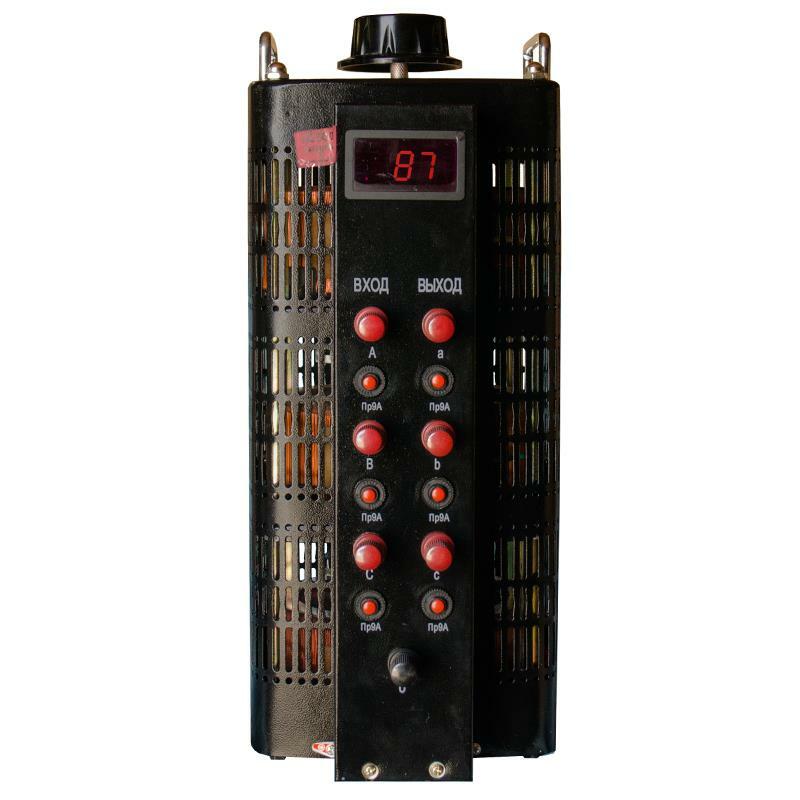 Autotransformator (LATR) Energy Black Series TSGC2-9kVA 9A (0-520V) driefasig
