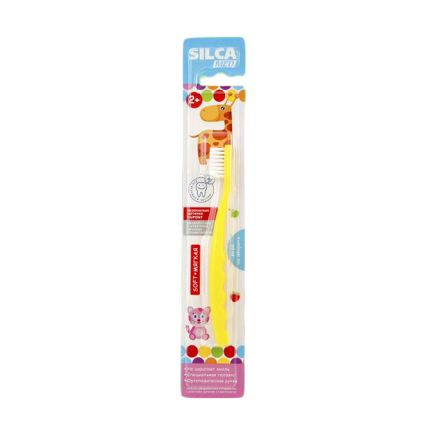Escova de dentes SILCAMED KIDS 2+ soft