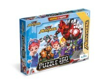 Puzzle Metalions. Protected + stickers (160 elements)