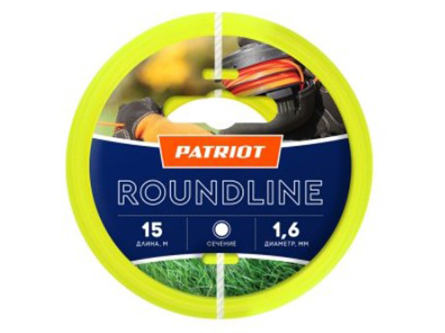 Patriot Roundline Trimmer Line 1,6 mm x 15 m 805205001