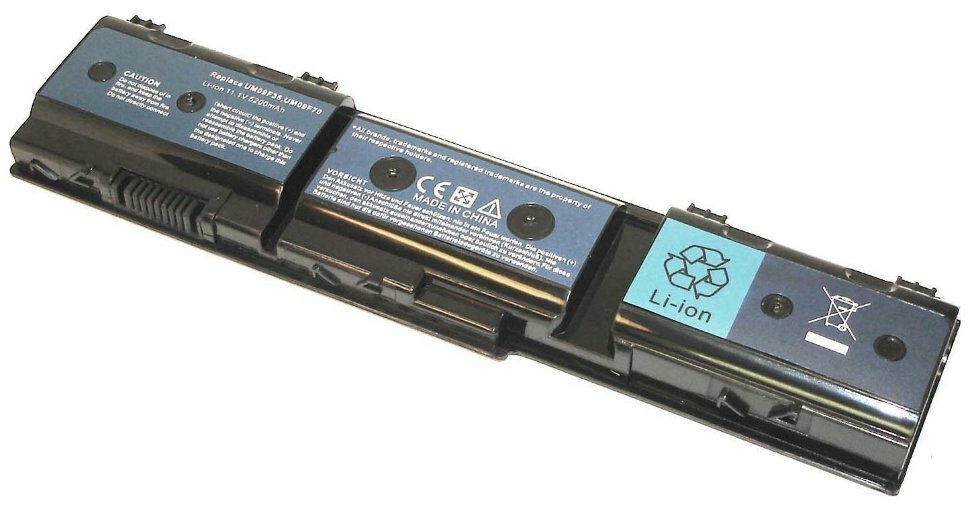 ACER Aspire 1420, 1425, 1820, 1825 series laptopbatteri (11.1V 5200mAh) UM09F36, UM09F70