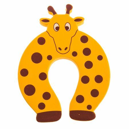Serrure de porte " Girafe" CD5078, caoutchouc, couleur orange
