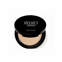 Divage Velvet - Cipria compatta bicolore, tono 01, 9 g
