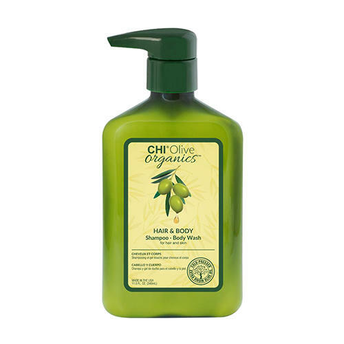 Juuste ja keha šampoon Olive Organics, 340 ml (Chi, oliivitoiteraapia)