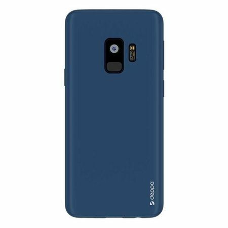Housse (étui à clip) DEPPA Air Case, pour Samsung Galaxy S9, bleu [83339]