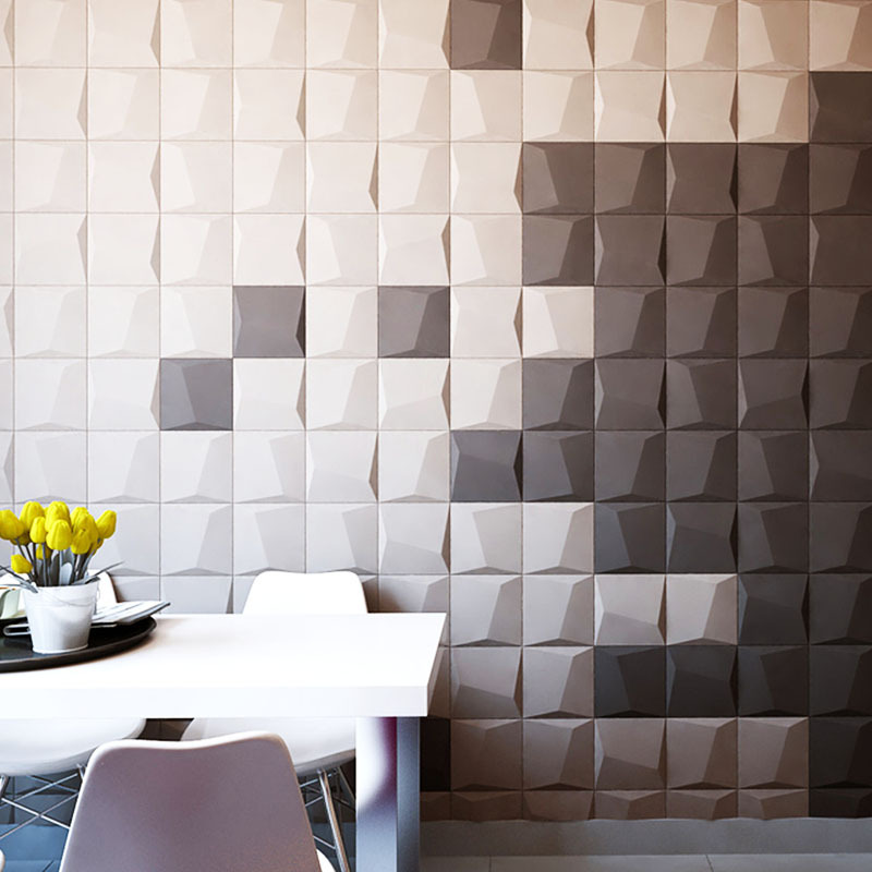 3-D panels - an original solution for kitchen decor