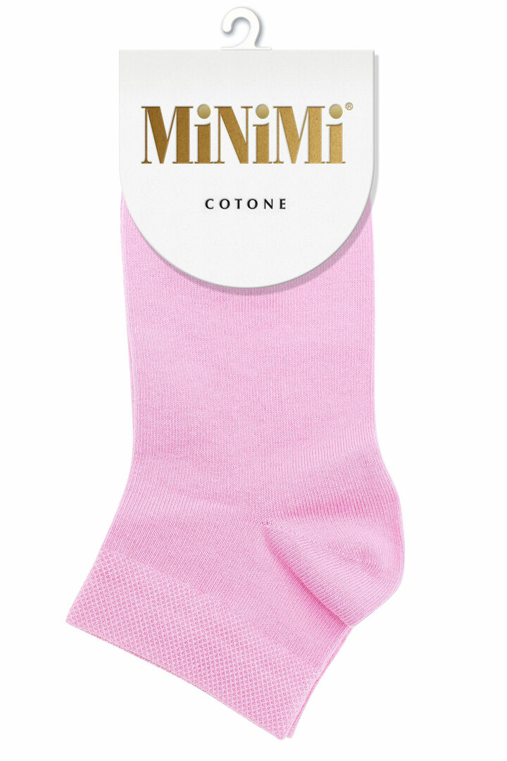Ženske nogavice MiNiMi MINI COTONE 1201 roza 35-38