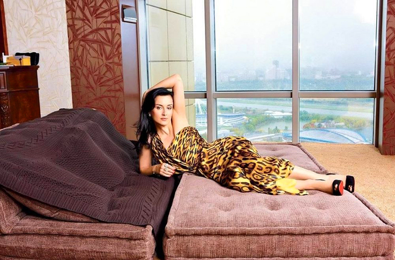 How TV presenter Tina Kandelaki arranged her mansion
