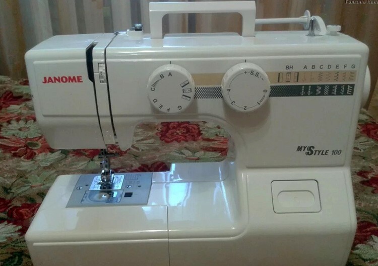 Máquina de costura Janome My Style 100: foto, revisão