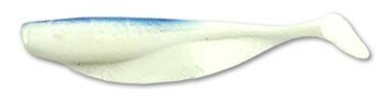 Vibrotail Manns Spirit-120 (branco. com sp. azul) (10 pcs.) 