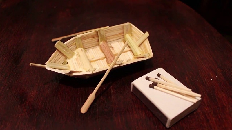 Amazing crafts you can create from matches