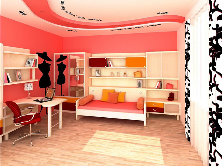 Interior de um quarto para uma adolescente FOTO: avatars.mds.yandex.net