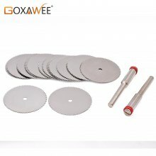 Disques de coupe Outils rotatifs Roue de coupe pour outils Dremel Accessoires Disques 10 pièces avec mandrins 2 pièces