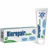 Biorepair Junior Mint - Tannkrem for barn med vitamin E og mynte duft, 7-14 år gammel, 75 ml