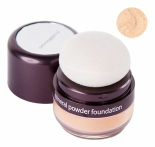 FreshMinerals Mineral Powder Foundation with Mineral Powder Foundation Radiant, 6g