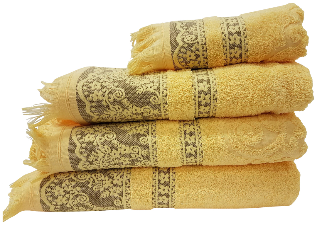 Bath towel, towel universal Nusa yellow