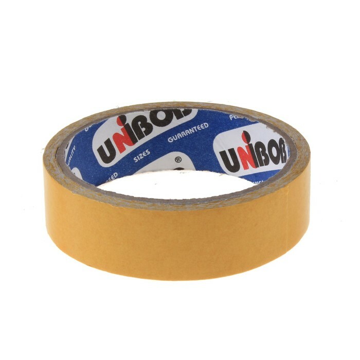 Obojstranná lepiaca páska UNIBOB 25 mm * 5 m 4032 na tkanom podklade
