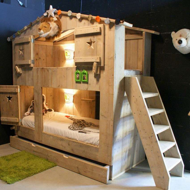 🔨 drevená posteľ s rukami: kresby, odroda, inštrukcie