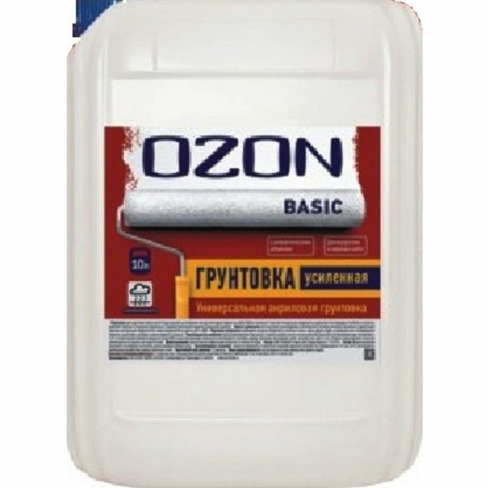Forstærket primer OZON VD-AK 013M dyb penetration, akryl 1 l