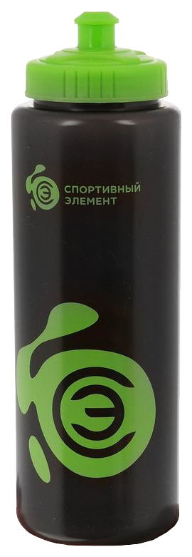 Botella Sports Element Jade 1000 ml verde, negro