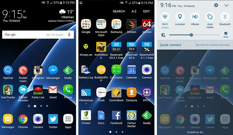 TouchWiz - a handy graphical add-on from Samsung