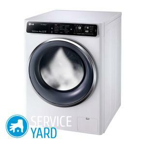 Buharlı çamaşır makinesi LG