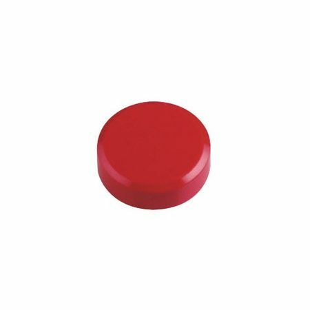 Board magnet Hebel Maul 6177125 red d = 30mm round 20 pcs / box