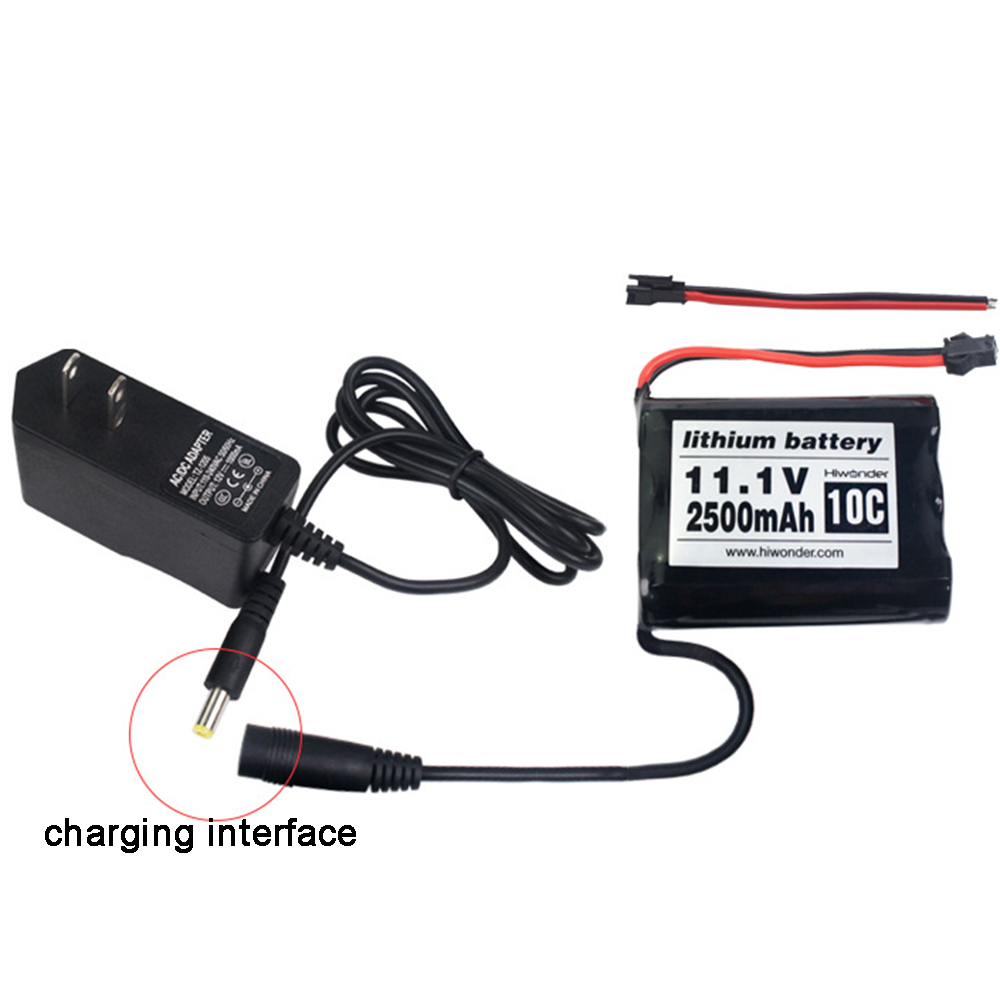 Battery For robot with AC / DC adapter
