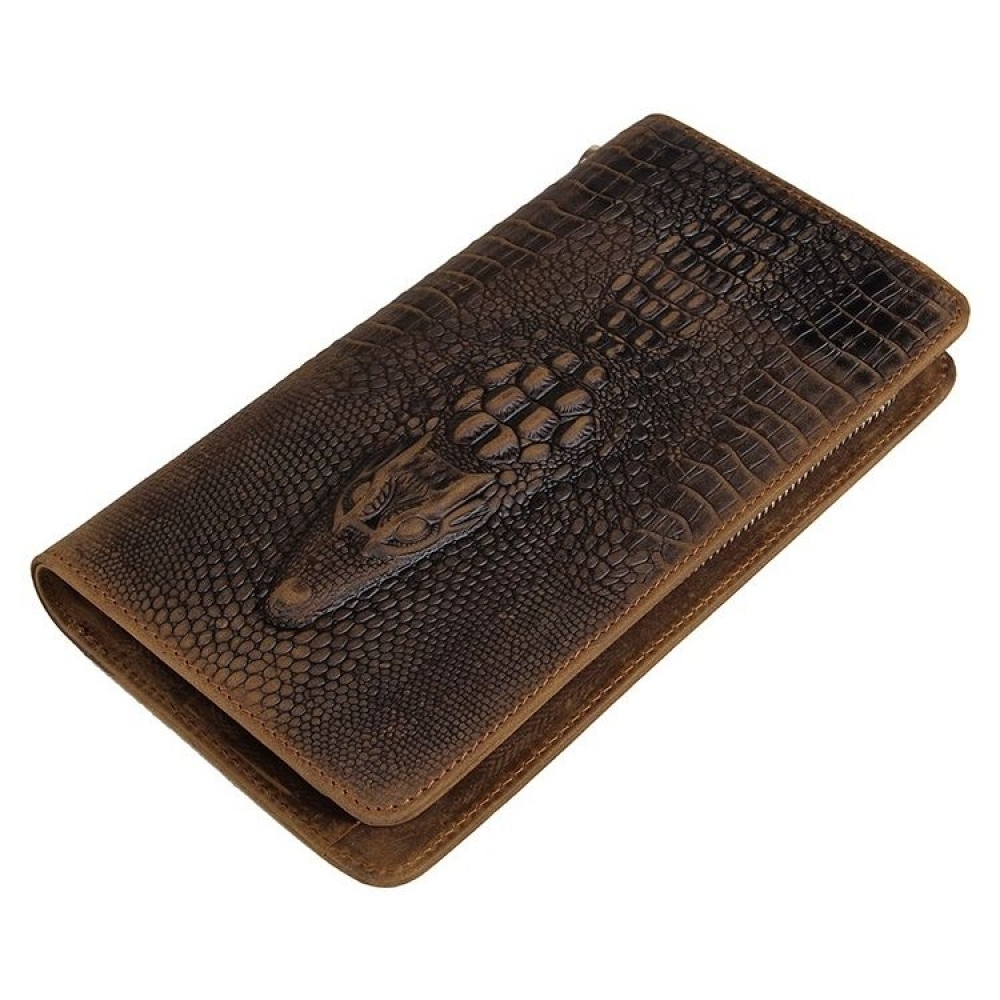 Moška torbica iz usnja krokodilska denarnica 8068CL