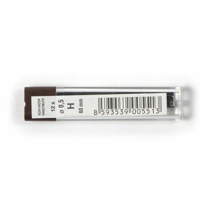 Povodi za mehanske svinčnike K-I-N 4152 N, 0,5 mm, 12 kosov, v etuiju